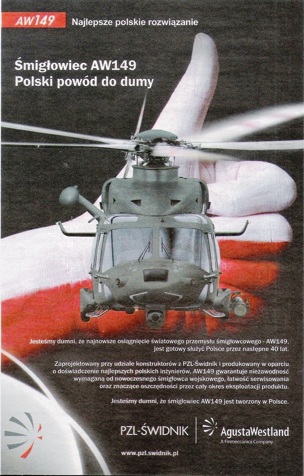 AgustaWestlan 149 polski powód do dumy
